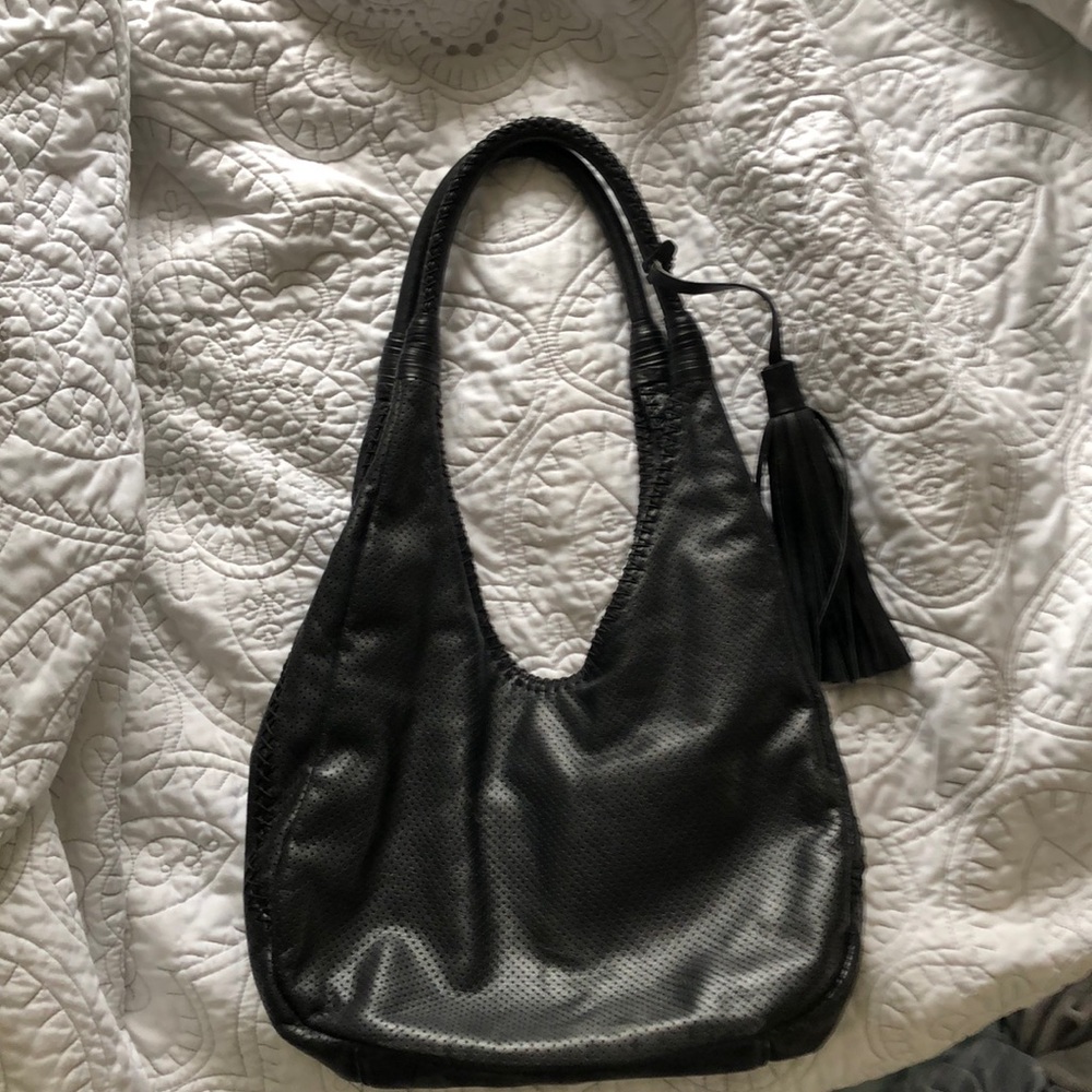 Donald J. Pliner Leather Hobo
